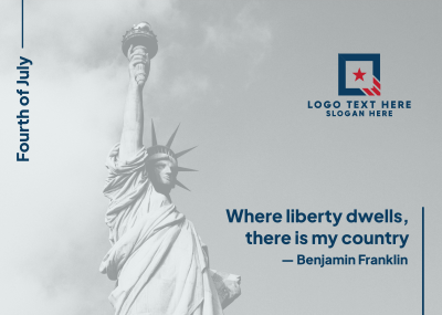 Liberty  Postcard Image Preview