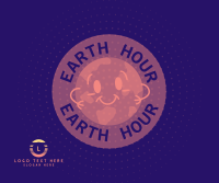 Earth Hour Facebook Post Design