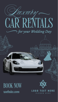 Luxury Wedding Car Rental TikTok video Image Preview