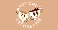 Coffee Buy One Get One  Facebook ad Image Preview
