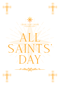 Solemn Saints' Day Flyer Image Preview