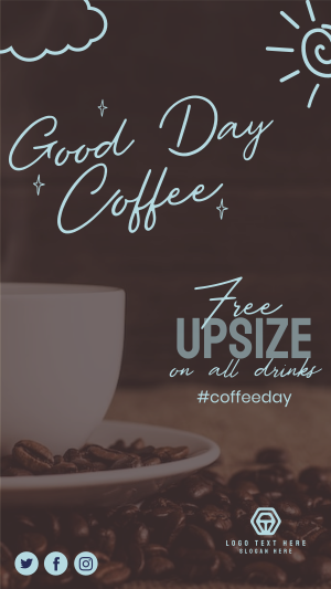 Good Day Coffee Promo Facebook story Image Preview