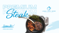 Premium Steak Order Facebook Event Cover Design