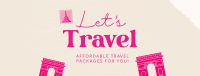 Let's Travel Facebook Cover Design