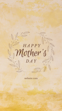 Floral Mother's Day Facebook story Image Preview