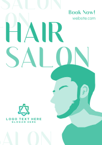 Minimalist Hair Salon Poster Image Preview