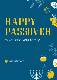 Happy Passover Poster Design