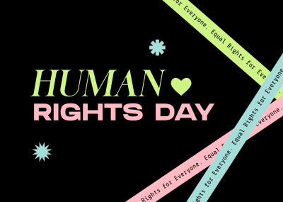 Unite Human Rights Postcard Image Preview