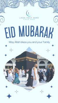Starry Eid Al Fitr Instagram reel Image Preview