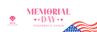 In Honor of Memorial Day Twitter Header Image Preview