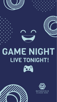 Game Night Live Instagram Story Design