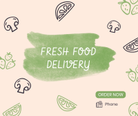 Fresh Vegan Food Delivery Facebook post Image Preview