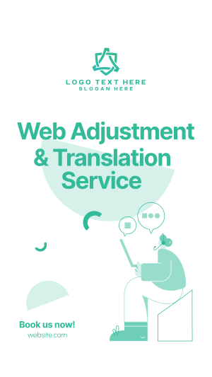 Web Adjustment & Translation Services Instagram story Image Preview