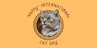 "Happy" Int'l Cat Day Twitter post Image Preview