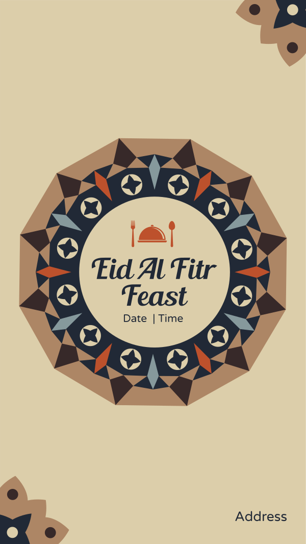 Eid Feast Celebration Instagram Story Design Image Preview