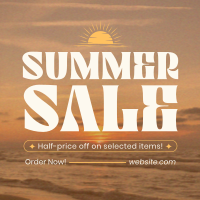 Sunny Summer Sale Instagram post Image Preview