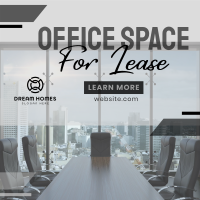 This Office Space is for Lease Instagram Post Design