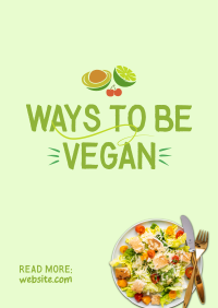 Vegan Food Adventure Poster Image Preview