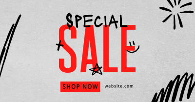 Grunge Special Sale Facebook ad Image Preview