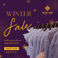 Winter Fashion Sale Instagram post Image Preview