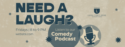 Podcast for Laughs Facebook cover Image Preview