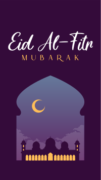 Celebrating Eid Al Fitr Facebook Story Design