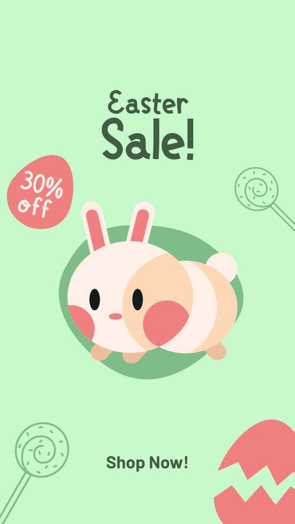 Blessed Easter Sale Facebook Story Design Image Preview