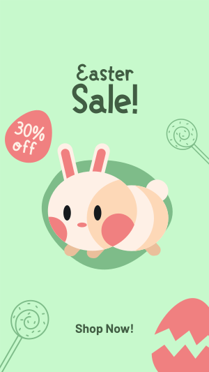 Blessed Easter Sale Facebook story Image Preview