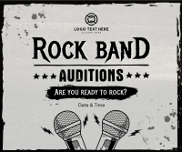 Brutalism Rock Auditions Facebook Post Preview