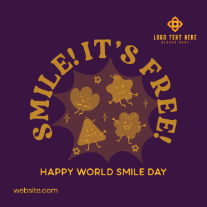 Smile! It's Free Instagram post Image Preview