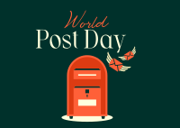 Post Office Box Postcard Design