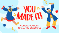 Quirky Graduation Video Image Preview