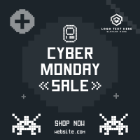 Pixel Cyber Monday Instagram Post Preview