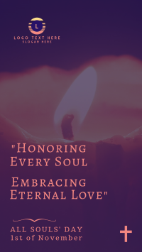 Embrace Eternal Love Facebook Story Design