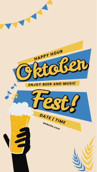 Oktoberfest Beer Promo Facebook story Image Preview