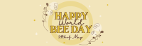 Happy World Bee Twitter header (cover) Image Preview