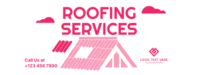 Residential Roof Repair Facebook Cover Image Preview