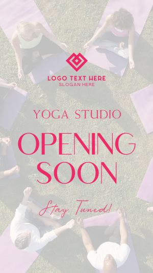 Yoga Studio Opening Facebook story Image Preview