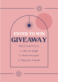 Giveaway Entry Poster Image Preview