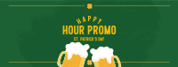 St. Patrick's Day  Happy Hour Facebook Cover Design