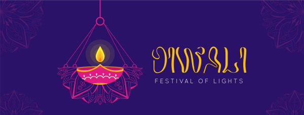 Diwali Celebration Facebook Cover Design Image Preview