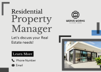 Property Management Specialist Postcard Image Preview