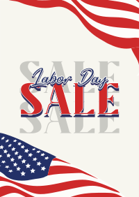 US Labor Sale Poster Preview