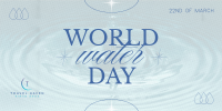 World Water Day Greeting Twitter post Image Preview