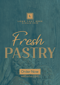 Rustic Pastry Bakery Poster Image Preview
