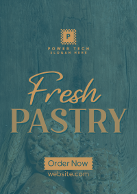 Rustic Pastry Bakery Poster Image Preview