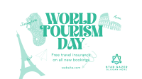 World Tourism Day Promo Facebook Event Cover Image Preview