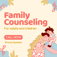 Quirky Family Counseling Service Instagram post Image Preview