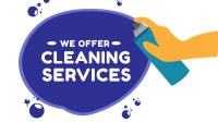 We Offer Cleaning Services Facebook event cover Image Preview