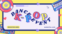 This is K-Pop Facebook event cover Image Preview